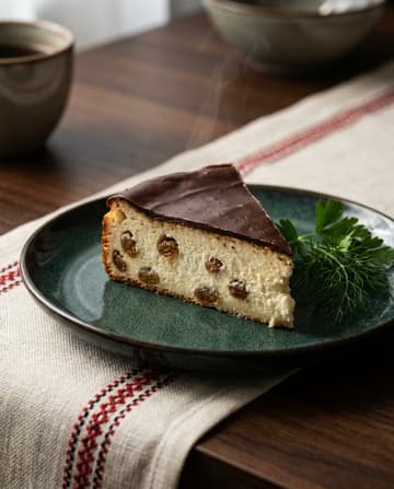 Lwiwer Käsekuchen, ukrainisches Gericht, Restaurant „Smachno u Yany“ im Galeria Kaufhof Köln